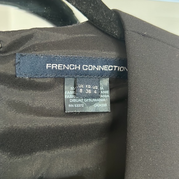 French Connection Black Dress with belt - Picture 4 of 4